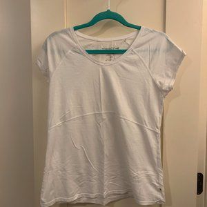 Toad&Co Bonita White Tee Shirt Size M